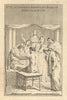 Curiosities found in the Ruins of Herculaneum. Alcestis & Admetus 1773 print