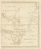 Americas. Track of Drake Cook Bougainville Byron Carteret Wallis. Bowen 1773 map