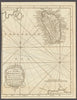 A Map of the Island of Dominica… also part of Martinico & Guadalupe. Bowen 1778