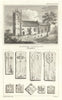 St. Mary Magdalene Church, Quatford, Shropshire. Gentleman's Magazine 1818