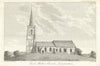 St. Simon & St. Jude Church, Earl Shilton, Leicestershire. Gent's Magazine 1818