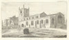St. James church, Norton, Sheffield. Gentleman's Magazine 1818 old print
