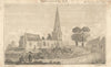 St. Botolph's church, Ratcliffe-on-the-Wreake, Leicestershire. Gent's Mag 1814