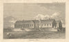 Stapleton Prison, Fishponds, Bristol. Gentleman's Magazine 1814 old print