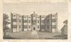 Quenby Hall, Cold Newton, Leicestershire. Gentleman's Magazine 1814 print
