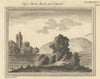 St Gomonda of the Rock church, Roche, Cornwall. Gent's Mag 1787 old print