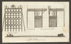 View and sections of the bridge at Londonderry, in Ireland 1791 old print