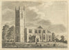 Church of St Peter and St Paul, Blockley, Gloucestershire. Gent's Mag 1793