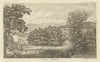 View at Matlock Derbyshire. Gent's Mag 1793 old antique vintage print picture
