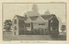 John Howard birthplace, Clapton, London. Philanthropist & prison reformer 1793