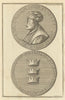 Sultan Mohamet medal, ob. 1481. Sultan Mehmed II. Conquered Constantinople 1793