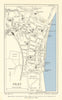 FILEY vintage town/city plan. Yorkshire. WARD LOCK 1950 old vintage map chart