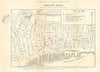 Portland, Maine liquor saloons. Temperance/Prohibition/drink map. Rowntree 1899