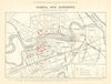 Nashua, New Hampshire liquor saloons. Temperance/Prohibition/drink map 1899