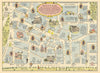 Mayfair. Berkeley Square to Hyde Park #11 JP Sayer's Survey of London 1947 map