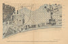 Probable advance of the Barcelona coast from 7C BC to now. Martin c1910 map
