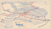 San Francisco Street Map. Federal Hotel. Bird's-eye view tourist map c1954
