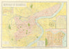 New Map of Shanghai. City plan by Ke Lang & hao Cheng. 1st edition July 1945