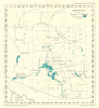 Arizona irrigation areas & dams. RGS/Balchin & Pye 1954 old vintage map chart