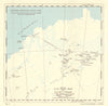 Western Dronning Maud Land, Antarctica. RGS/Holtzscherer & Robin 1954 old map