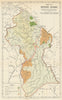 British Guiana showing Indian Reservations & Forests by Waterlow & Sons 1919 map