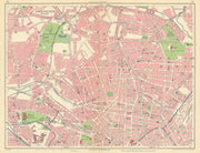 BIRMINGHAM NORTH Handsworth Aston Winson Green Witton Soho Lozells 1945 map