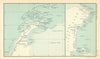 Graham Land & Victoria Land. South Pole. Antarctic. BARTHOLOMEW 1909 old map