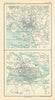 Environs of Christiania (Oslo) & Stockholm. Scandinavia Norway Sweden 1909 map