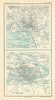 Environs of Christiania (Oslo) & Stockholm. Scandinavia Norway Sweden 1909 map