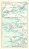 Sea of Marmara; Chios Samos Ikaria Aidin; Gulf of Smyrna. Turkey 1909 old map