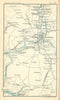 Hawrah & Calcutta environs. British India. BARTHOLOMEW 1909 old antique map