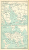 Hong Kong island. Pearl River Estuary. Canton Guangdong. BARTHOLOMEW 1909 map