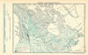Canada - Land Surface Features. Section across Canada. BARTHOLOMEW 1909 map
