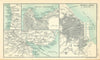 Buenos Aires town/city plan Valparaiso Rio de la Plata. Argentina Chile 1909 map