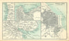 Buenos Aires town/city plan Valparaiso Rio de la Plata. Argentina Chile 1909 map