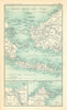 Batavia/Jakarta sketch plan. North Borneo Java Sea Singapore. Indonesia 1909 map