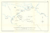 Map of operations for the relief of Kut 1916. Iraq. First World War 1928