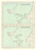 German Atlantic U-Boat campaign intercepting dispositions Oct 1917. WW1 1928 map