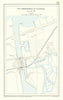 Anti U-Boat bombardment of Zeebrugge 12 May 1917. First World War 1931 old map