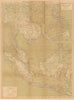 East Indies Malay Archipelago. Indochina Philippines Malaysia Indonesia 1920 map