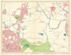 BIRMINGHAM NORTH West Bromwich Churchfield Hateley Heath Sandwell 1949 old map
