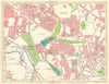 BIRMINGHAM NORTH Perry Barr Gravelly Hill Erdington Stockland Green 1949 map