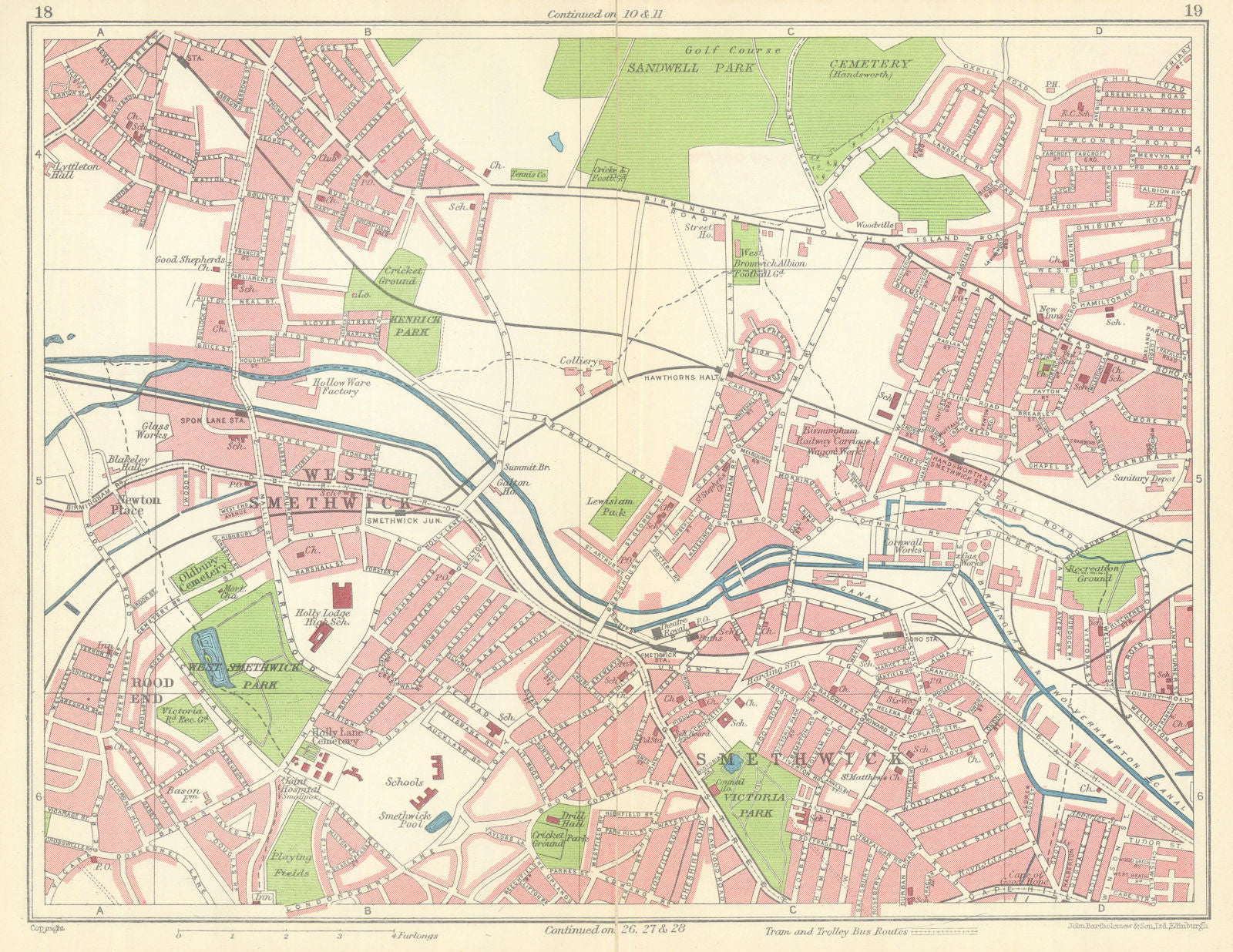 BIRMINGHAM NORTH WEST Smethwick Handsworth Rood End Sandwell Ladywood ...