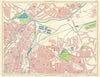 BIRMINGHAM NORTH Aston Saltley Bromford Washwood Heath Gravelly Hill 1949 map