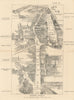 Cannon Street bird's eye view. Mansion House & Tower of London. SULMAN 1890 map