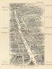Euston & Marylebone Road bird's eye view. King’s X & Paddington. SULMAN 1890 map