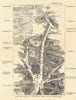 Poultry bird's eye view. Bishopsgate and Whitechapel by Thomas Sulman 1890 map