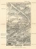 City Road bird's eye view. Finsbury Circus to Angel Islington. SULMAN 1890 map