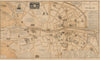 Pictorial Guide to Dublin published for the Irish National Exhibition 1882 map