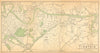 Plan of the Foreign Concessions in Tientsin by Carl Crow. Tianjin China 1933 map